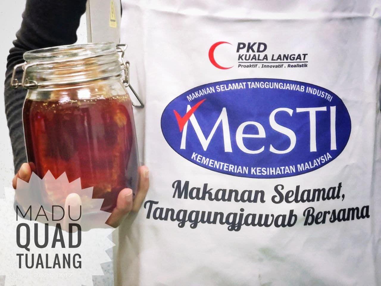 Madu Tualang Quad Asli, Dijamin Asli