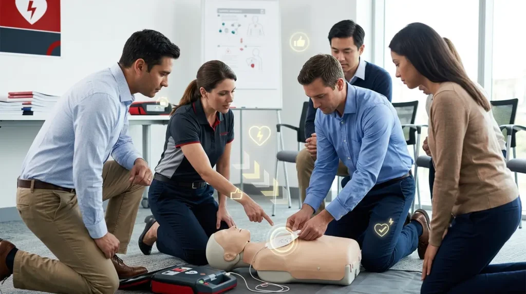 placement of pads for aed - 02